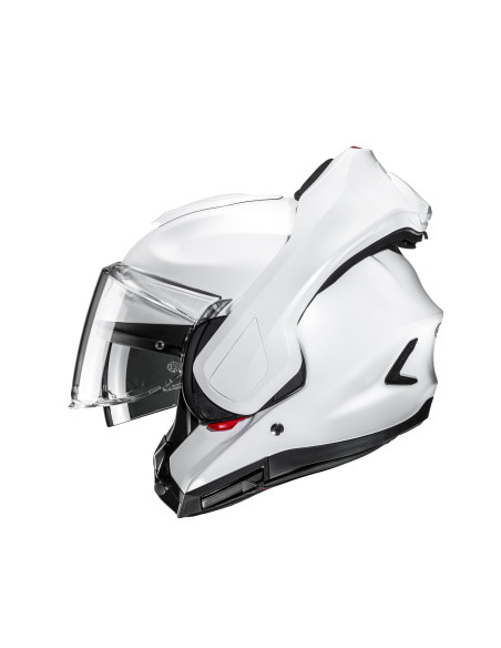 HJC МОТОЦИКЛЕТНЫЙ ШЛЕМ F100 PEARL WHITE FLIP-UP