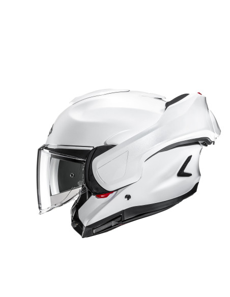 HJC МОТОЦИКЛЕТНЫЙ ШЛЕМ F100 PEARL WHITE FLIP-UP