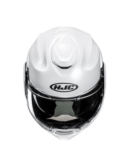 HJC МОТОЦИКЛЕТНЫЙ ШЛЕМ F100 PEARL WHITE FLIP-UP
