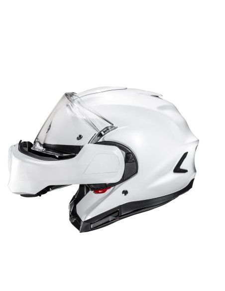 HJC МОТОЦИКЛЕТНЫЙ ШЛЕМ F100 PEARL WHITE FLIP-UP