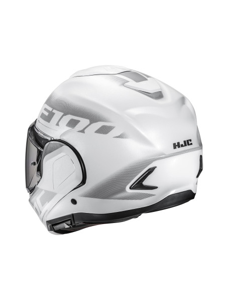HJC F100 HETAL/MC10 FLIP-UP MOTO ŠALMAS