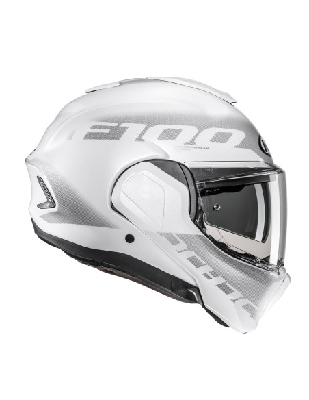 HJC F100 HETAL/MC10 FLIP-UP MOTO ŠALMAS