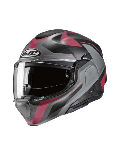 HJC F100 BIOS/MC8SF FLIP-UP MOTORCYCLE HELMET