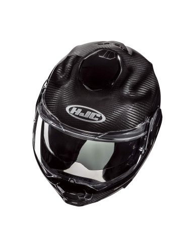 HJC МОТОЦИКЛЕТНЫЙ ШЛЕМ F100 CARBON BLACK FLIP-UP