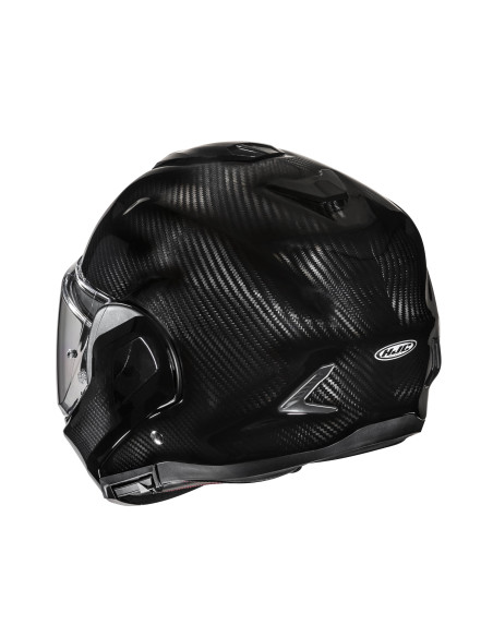 HJC F100 CARBON BLACK FLIP-UP MOTORCYCLE HELMET