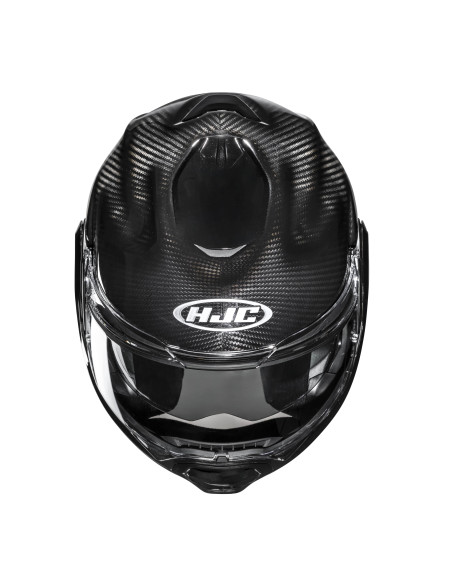 HJC МОТОЦИКЛЕТНЫЙ ШЛЕМ F100 CARBON BLACK FLIP-UP
