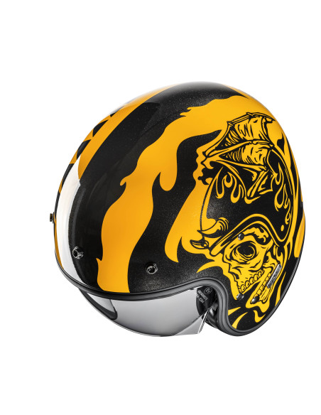 HJC V31 FLAME/MC3 ATVIRAS MOTO ŠALMAS