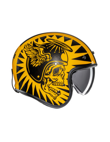 HJC V31 FLAME/MC3 ATVIRAS MOTO ŠALMAS