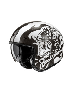 HJC V31 FLAME/MC5 ATVIRAS MOTO ŠALMAS