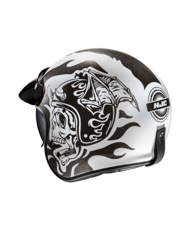 HJC V31 FLAME/MC5 OPEN MOTORCYCLE HELMET
