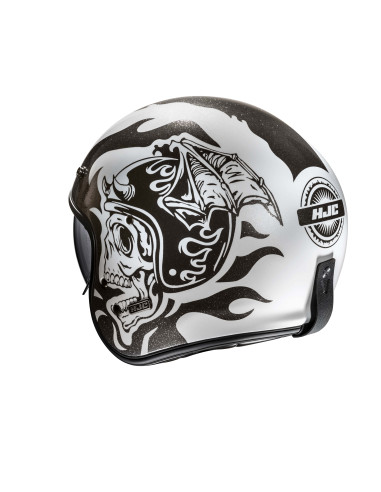 HJC V31 FLAME/MC5 ATVIRAS MOTO ŠALMAS