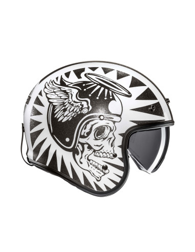 HJC V31 FLAME/MC5 OPEN MOTORCYCLE HELMET