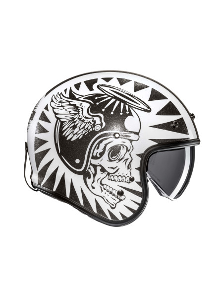 HJC V31 FLAME/MC5 ATVIRAS MOTO ŠALMAS