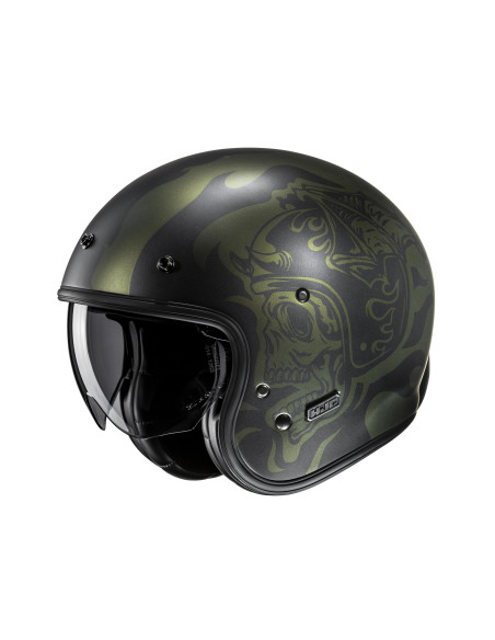 HJC V31 FLAME/MC4SF ATVIRAS MOTO ŠALMAS