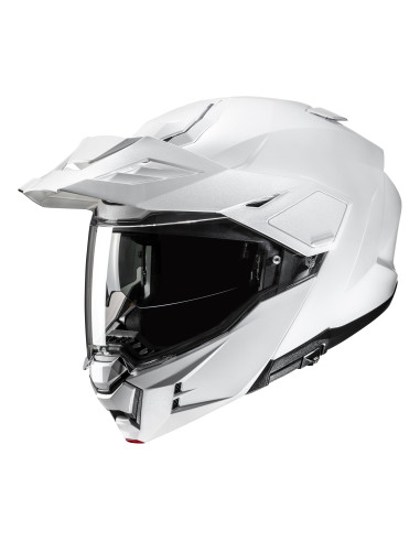 HJC i80 PEARL WHITE FLIP-UP MOTO FRIDAY