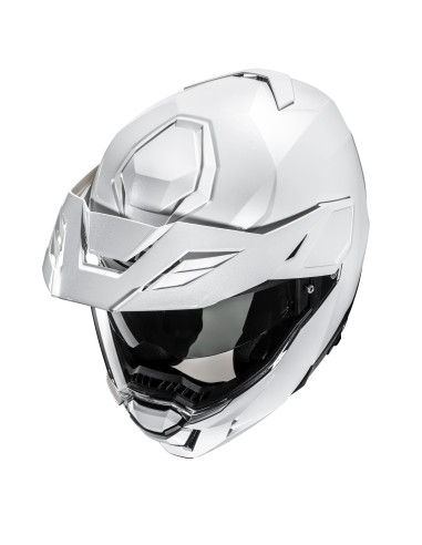 HJC i80 PEARL WHITE FLIP-UP MOTO FRIDAY
