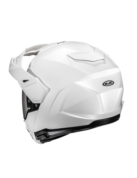 HJC i80 PEARL WHITE FLIP-UP MOTO FRIDAY