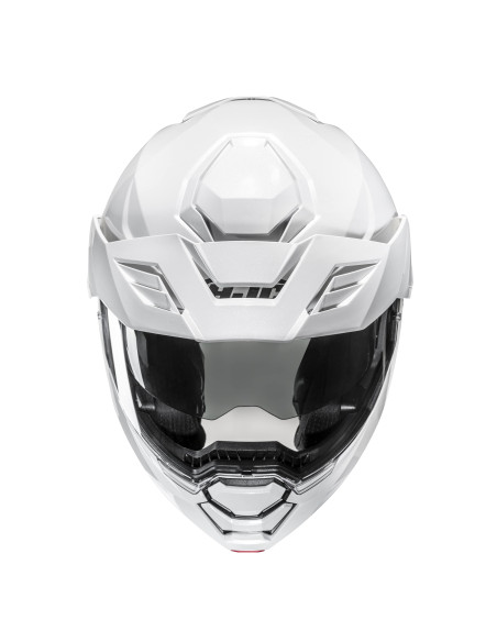 HJC i80 PEARL WHITE FLIP-UP MOTO FRIDAY