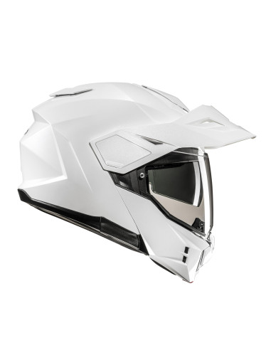 HJC i80 PEARL WHITE FLIP-UP MOTO FRIDAY