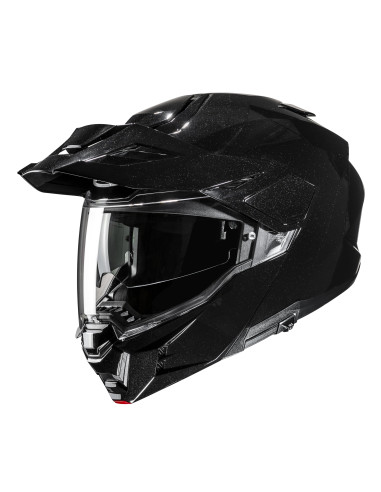 HJC i80 METAL BLACK FLIP-UP MOTO FRONT