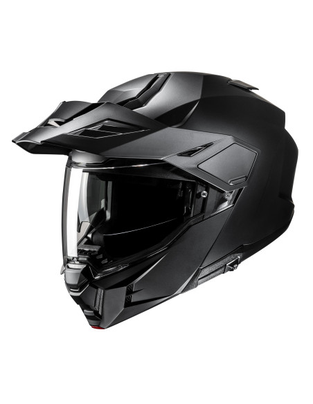 HJC i80 SEMI FLAT BLACK FLIP-UP MOTOR CHALLENGE