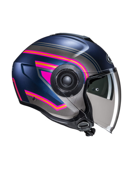 HJC I40N LINIA/MC28SF OPEN MOTORCYCLE HELMET