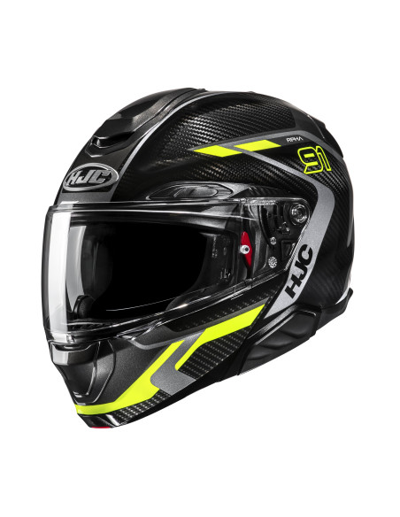 HJC RPHA 91 CARBON LAGOS/MC3H FLIP-UP MOTO ŠALMAS
