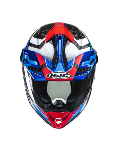 HJC RPHA 60 DAKAR/MC21 UŽDARAS MOTO ŠALMAS