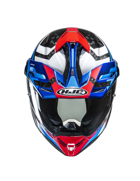 HJC RPHA 60 DAKAR/MC21 UŽDARAS MOTO ŠALMAS
