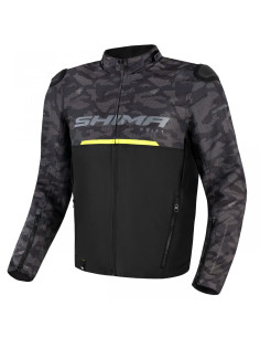 SHIMA DRIFT CAMO MEN'S MOTO JACKET