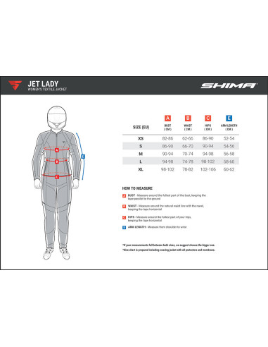 SHIMA WOMENS JET VASARINĖ TEKSTILINĖ MOTO STRIUKĖ