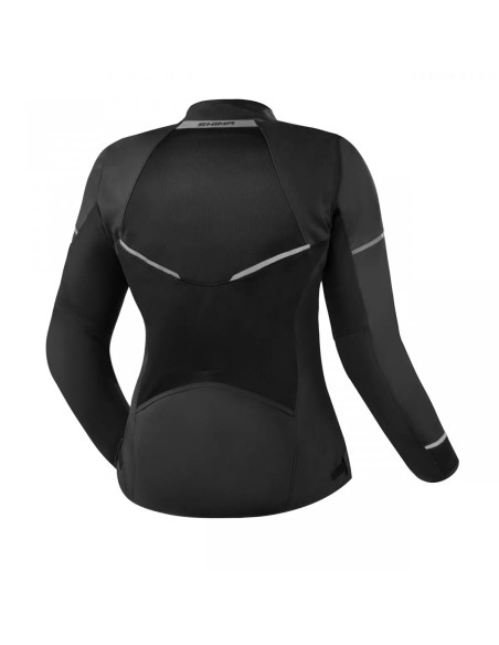 SHIMA X-MESH 2.0 MOTERIŠKA JUODA VASARINĖ TEKSTILINĖ MOTO STRIUKĖ