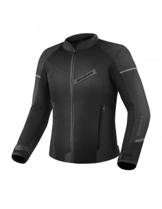 SHIMA X-MESH BLACK SUMMER TEXTILE MOTO JACKET