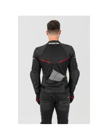 SHIMA ЛЕТНЯЯ ТЕКСТИЛЬНАЯ МОТОКУРТКА X-MESH 2.0 RED
