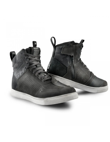 SHIMA REBEL 2.0 VENTED GREY SHORT MOTO BOOTS