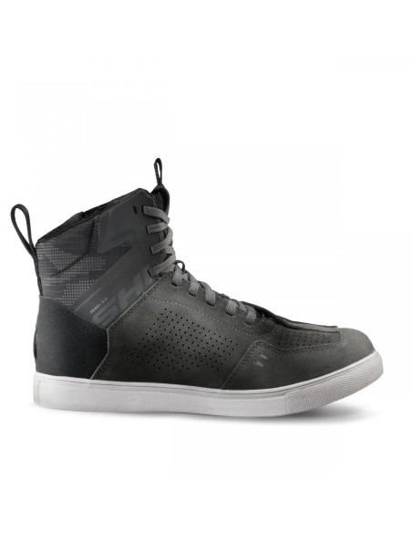 SHIMA REBEL 2.0 VENTED GREY SHORT MOTO BOOTS