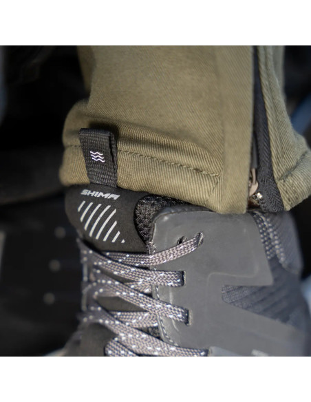 SHIMA REBEL 2.0 VENTED GREY SHORT MOTO BOOTS