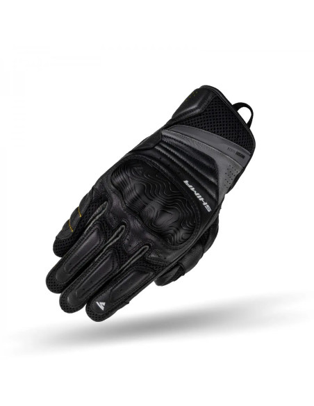 SHIMA RUSH BLACK TRUMPOS MOTO PIRŠTINĖS