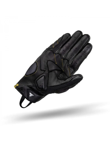 SHIMA RUSH BLACK TRUMPOS MOTO PIRŠTINĖS