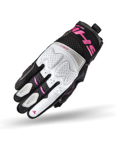 SHIMA BLAZE PINK WOMEN'S SHORT MOTO GLOVES