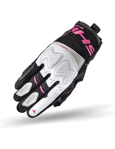 SHIMA BLAZE PINK WOMEN'S SHORT MOTO GLOVES