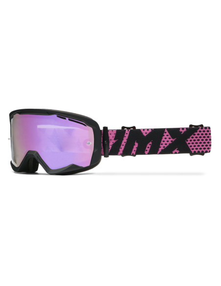 IMX FLIP BLACK MATT/PINK MOTOCROSS GOGGLES