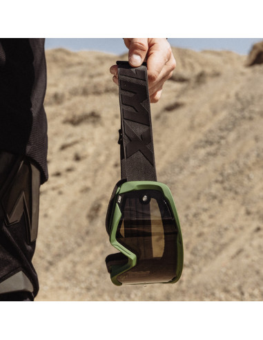 IMX FLIP GREEN MATT/BLACK MOTOCROSS GOGGLES