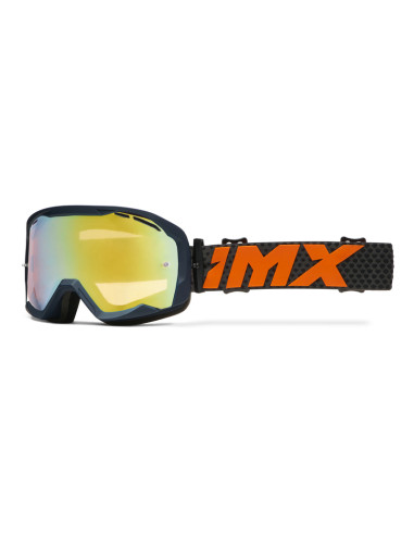 IMX FLIP GRAPHIE BLUE MATT/ORANGE MOTOCROSS GOGGLES