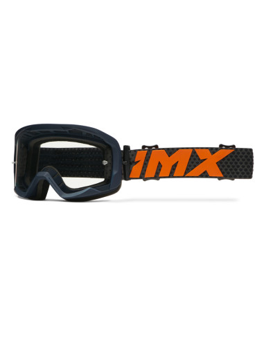 IMX FLIP GRAPHIE BLUE MATT/ORANGE MOTOCROSS GOGGLES