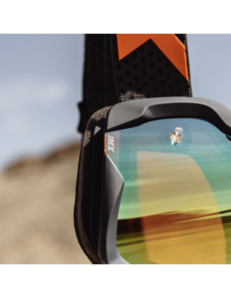 IMX FLIP GRAPHIE BLUE MATT/ORANGE MOTOCROSS GOGGLES