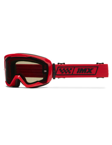 IMX RACE RED GLOSS MOTOCROSS GOGGLES