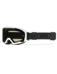 IMX RACE WHITE GLOSS/BLACK MOTOKROSO AKINIAI
