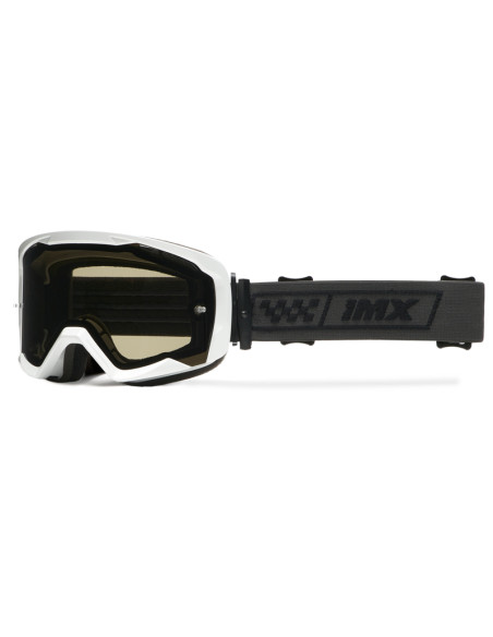 IMX RACE WHITE GLOSS/BLACK MOTOCROSS GOGGLES