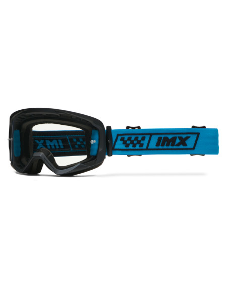 IMX RACE BLACK MATT/BLUE MOTOCROSS GOGGLES